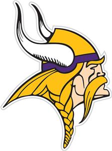 NFL Minnesota Vikings Auto Diecut Window Film