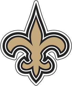 NFL New Orleans Saints Auto Diecut Window Film
