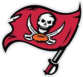 NFL Tampa Bay Buccaneers Auto Diecut Window Film