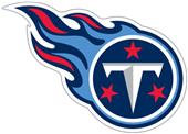 NFL Tennessee Titans Auto Diecut Window Film