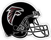 NFL Atlanta Falcons 12" Die Cut Car Magnet