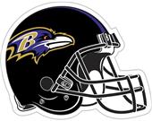 NFL Baltimore Ravens 12" Die Cut Car Magnet NFL Baltimore Ravens 12" Die Cut Car Magnet