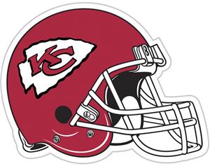 NFL Kansas City Chiefs 12" Die Cut Car Magnet