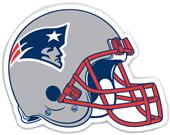 NFL New England Patriots 12" Die Cut Car Magnet NFL New England Patriots 12" Die Cut Car Magnet