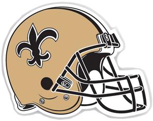 NFL New Orleans Saints 12" Die Cut Car Magnet