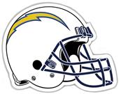 NFL San Diego Chargers 12" Die Cut Car Magnet