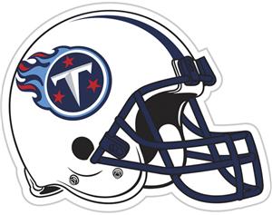 NFL Tennessee Titans 12" Die Cut Car Magnet