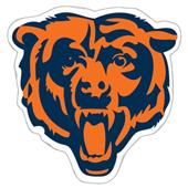 NFL Chicago Bears Logo 12" Die Cut Car Magnet NFL Chicago Bears Logo 12" Die Cut Car Magnet
