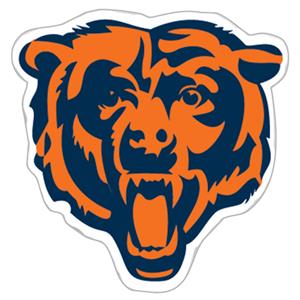 NFL Chicago Bears Logo 12" Die Cut Car Magnet