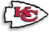 NFL Kansas City Chiefs Logo 12" Die Cut Car Magnet NFL Kansas City Chiefs Logo 12" Die Cut Car Magnet