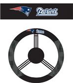 NFL New England Patriots Steering Wheel Cover NFL New England Patriots Steering Wheel Cover