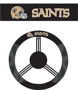 NFL New Orleans Saints Steering Wheel Cover