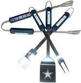 NFL Dallas Cowboys 4 Piece BBQ Grilling Set NFL Dallas Cowboys 4 Piece BBQ Grilling Set