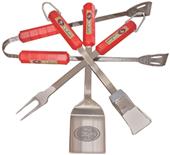 NFL San Francisco 49ers 4 Piece BBQ Grilling Set