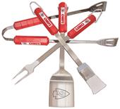 NFL Kansas City Chiefs 4 Piece BBQ Grilling Set