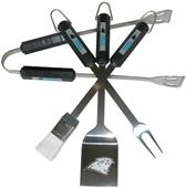 NFL Carolina Panthers 4 Piece BBQ Grilling Set NFL Carolina Panthers 4 Piece BBQ Grilling Set