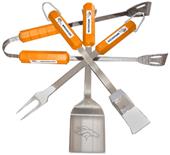 NFL Denver Broncos 4 Piece BBQ Grilling Set NFL Denver Broncos 4 Piece BBQ Grilling Set