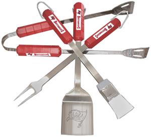 NFL Tampa Bay Buccaneers 4 Piece BBQ Grilling Set