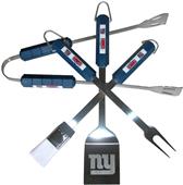 NFL New York Giants 4 Piece BBQ Grilling Set NFL New York Giants 4 Piece BBQ Grilling Set