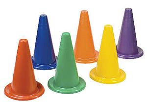 Champion 12" Soft Vinyl Field Cones - Set of 6