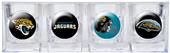 NFL Jacksonville Jaguars 4 Piece Shot Glass Set NFL Jacksonville Jaguars 4 Piece Shot Glass Set