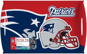NFL New England Patriots 11" x 18" Serving Tray