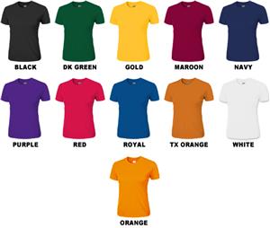 Ladies SS Loose-Fit Cool-Tek T-Shirts