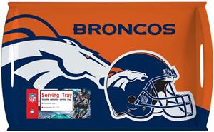 NFL Denver Broncos 11" x 18" Serving Tray