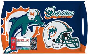 NFL Miami Dolphins 11" x 18" Serving Tray