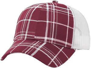 Richardson 114 Plaid Mesh Back Adjustable Cap
