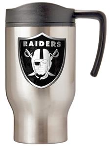NFL Oakland Raiders Stainless Steel Travel Mug
