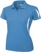 Baw Ladies SS Crescent Cool-Tek Polo Shirts Baw Ladies SS Crescent Cool-Tek Polo Shirts