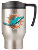 NFL Miami Dolphins Stainless Steel Travel Mug