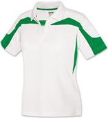 Baw Ladies SS White Body Eagle Cool-Tek Polo Shirt