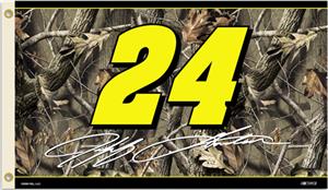NASCAR Jeff Gordon Realtree Camo 2-Sided Flag