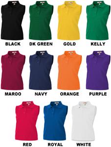 Girl's Sleeveless Polo Shirts