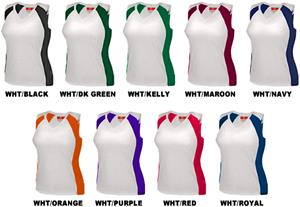 Girl's Sleeveless Cotton Look Cool-Tek Shirts