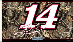 NASCAR Tony Stewart Realtree Camo 2-Sided Flag
