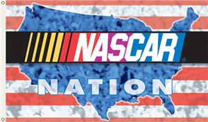 NASCAR Nation 1-Sided 3' x 5' Flag