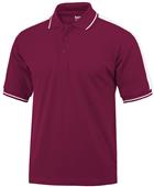 Baw Adult Short Sleeve Shoulder Stripe Polo Shirts
