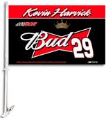 NASCAR Kevin Harvick 2-Sided 11" x 18" Car Flag