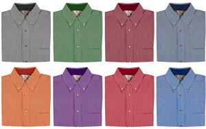 Men's SS Classic Stripe Gingham Woven Shirts
