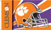 COLLEGIATE Clemson Tigers Helmet 3' x 5' Flag