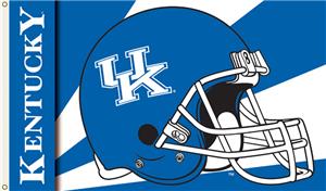 COLLEGIATE Kentucky Wildcats Helmet 3' x 5' Flag