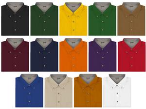 Men's Long Sleeve Twill Woven Shirts