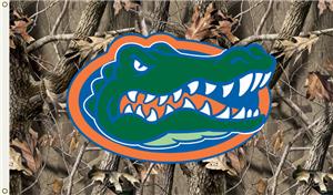 COLLEGIATE Florida Realtree Camo 3' x 5' Flag