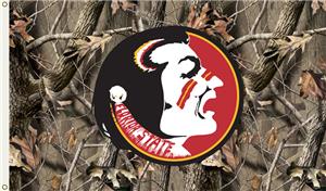 COLLEGIATE Florida St. Realtree Camo 3' x 5' Flag
