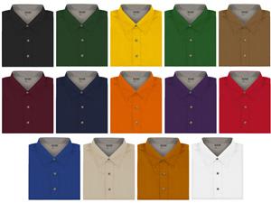 Ladies Long Sleeve Twill Woven Shirts