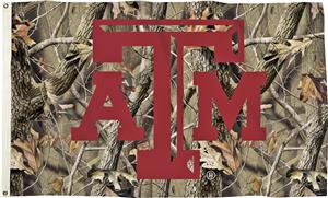 COLLEGIATE Texas A&M Realtree Camo 3' x 5' Flag
