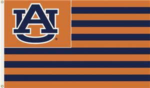 COLLEGIATE Auburn Stripes 3' x 5' Flag